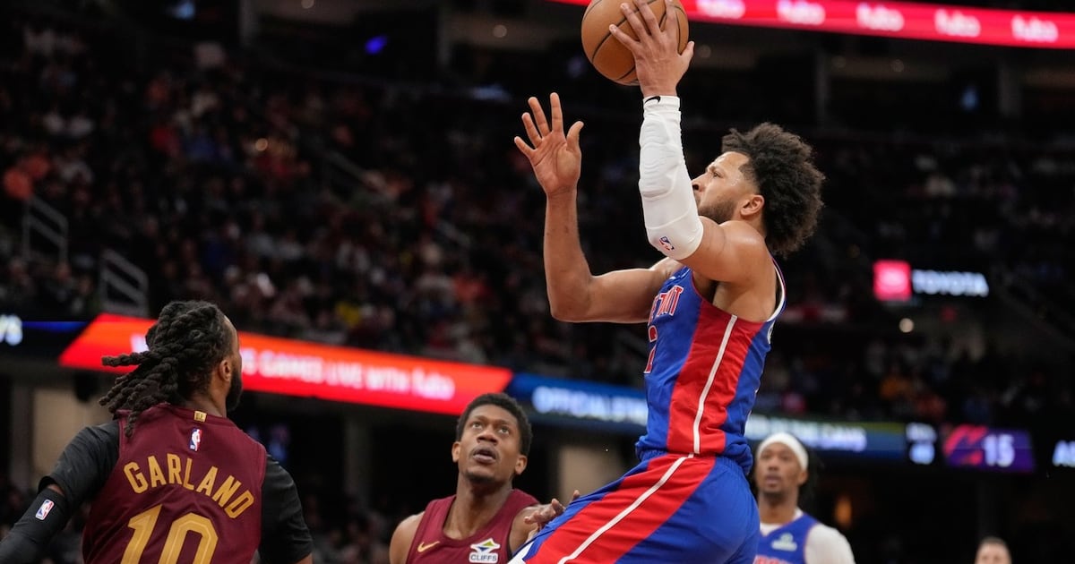 Cade Cunningham leads East-leading Detroit Pistons over Cleveland Cavaliers