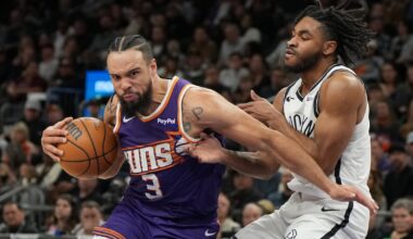 Phoenix Suns beat Brooklyn Nets after teams scuffle late in fourth quarter