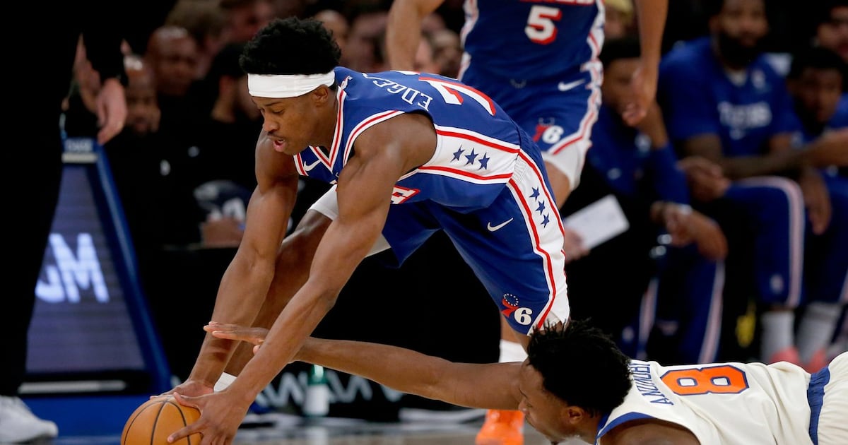 Maxey scores 36 points as 76ers win again in New York, beating Knicks