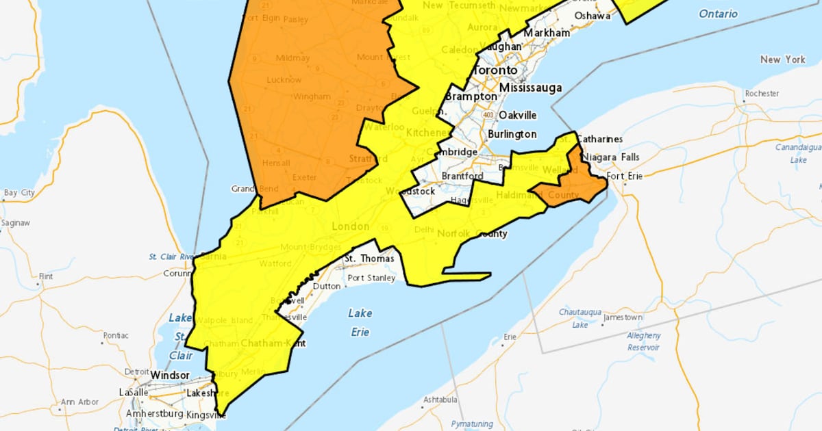 Road closures with much of the region under a ‘bilzzard’ warning, frigid temperature and wind chills - CTV News
