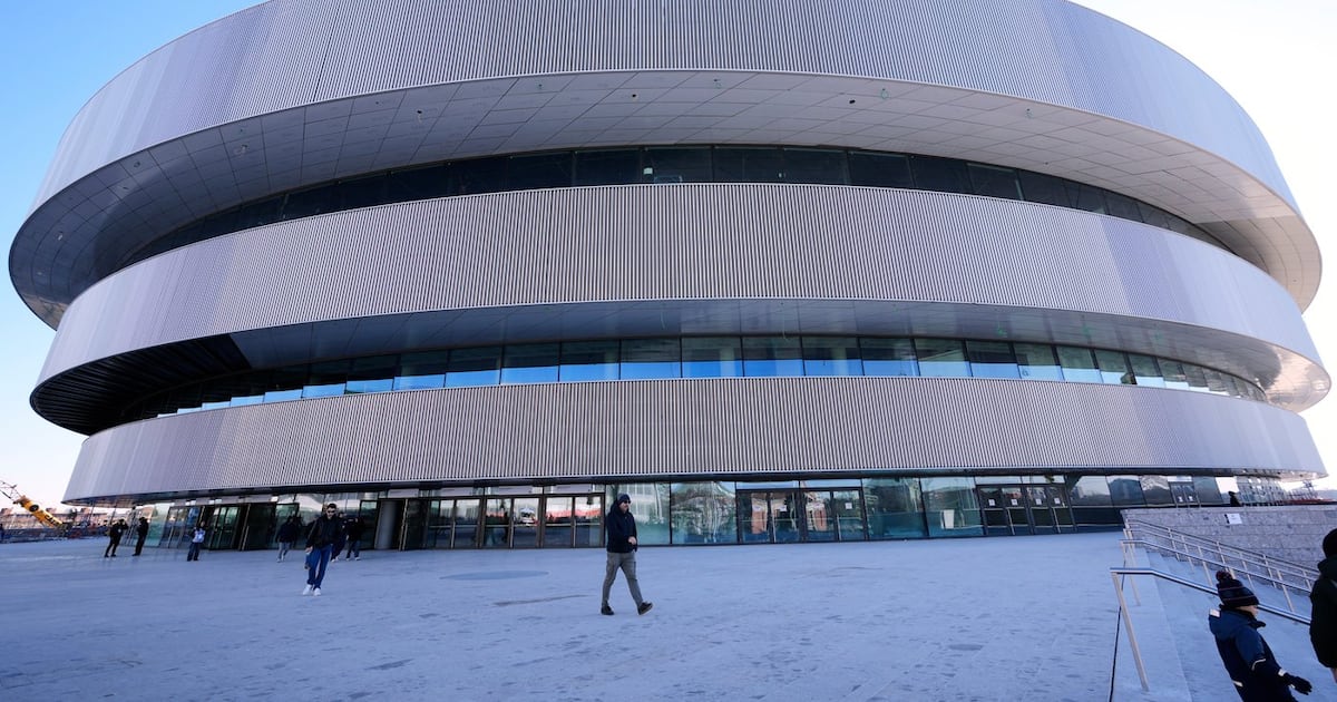 IOC happy as new Milan Cortina hockey arena almost ready to welcome NHL players
