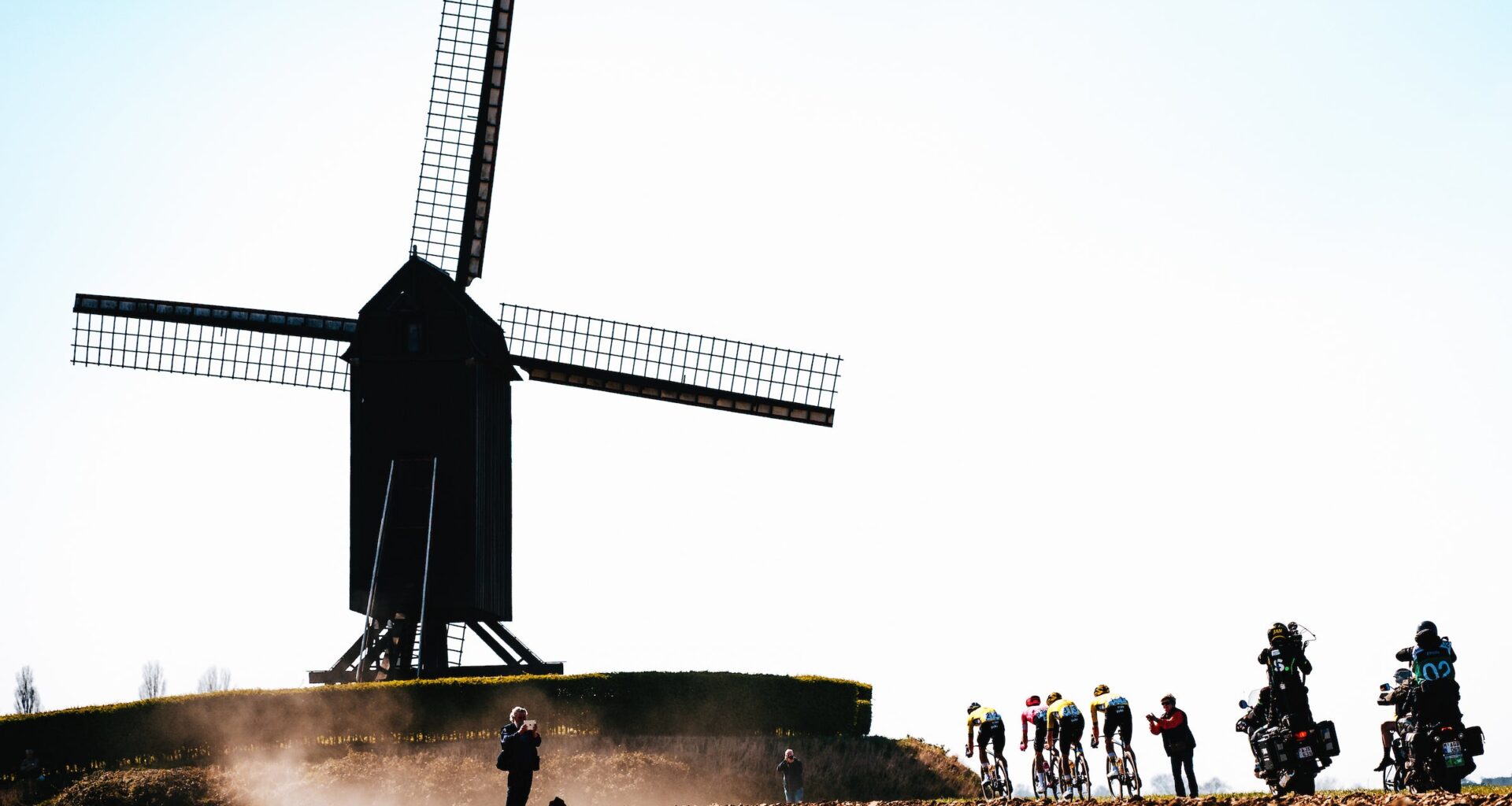 Neilson Powless took the 2025 Dwars door Vlaanderen against remarkable odds (Photo: Gruber Images)