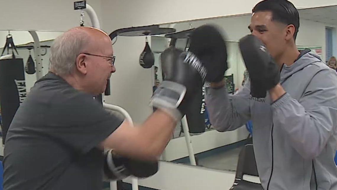 Boxing champion Julian Delgado inspires at YWCA Parkinson’s wellness event