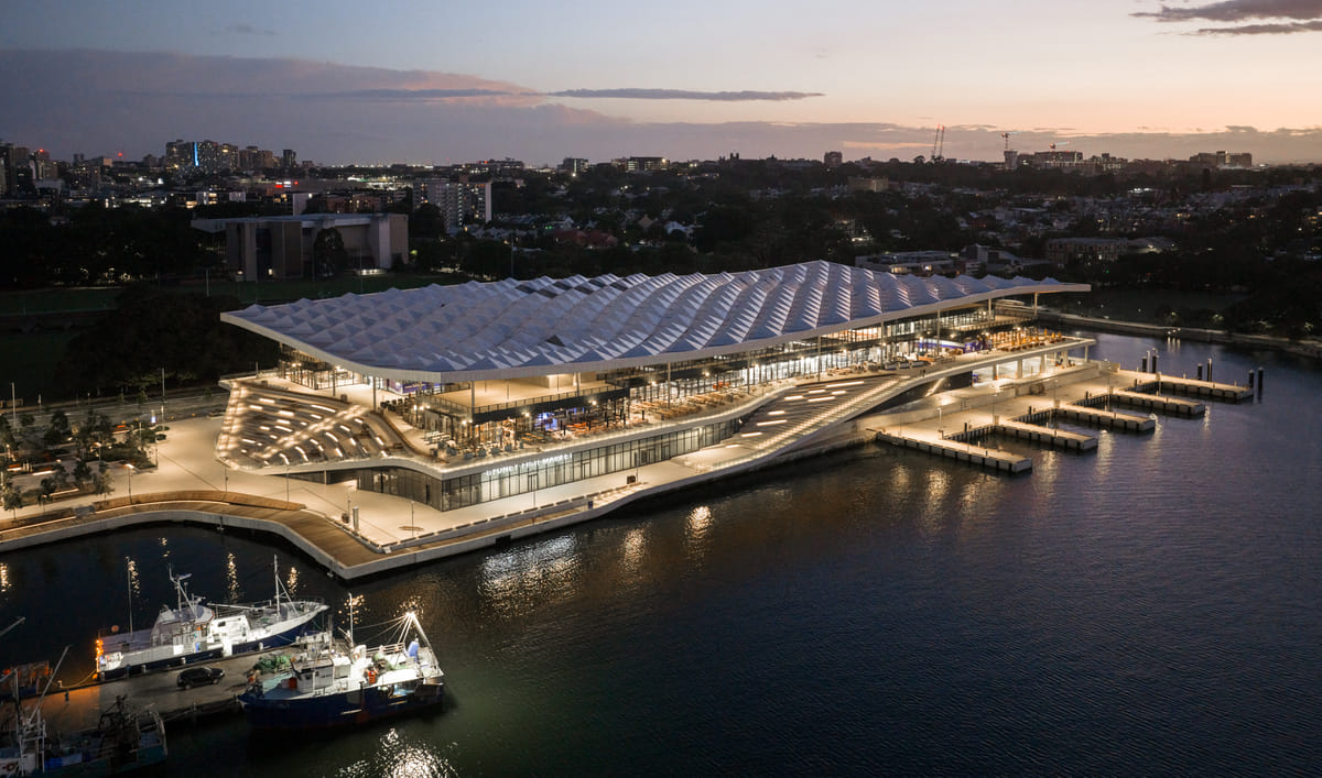 In Sydney, 3XN completes largest fish market in southern hemisphere beneath mass timber roof | News