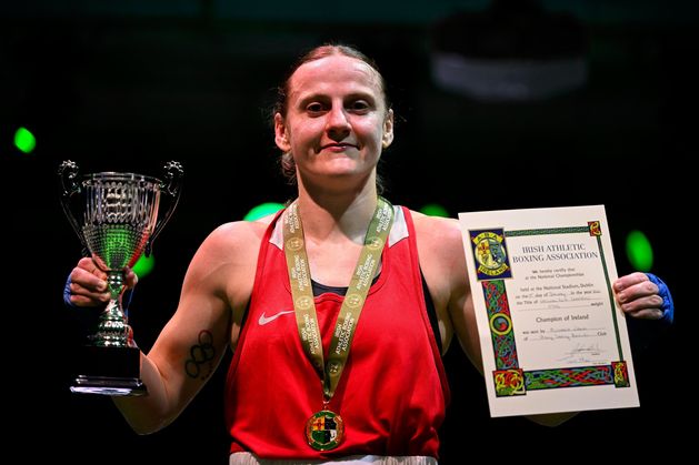Record-holder Michaela Walsh: ‘I was going to walk away from boxing, I think I’ve found a way to enjoy it’