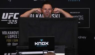 UFC 325 fight canceled after Aaron Tau ‘DC’ towel trick goes wrong