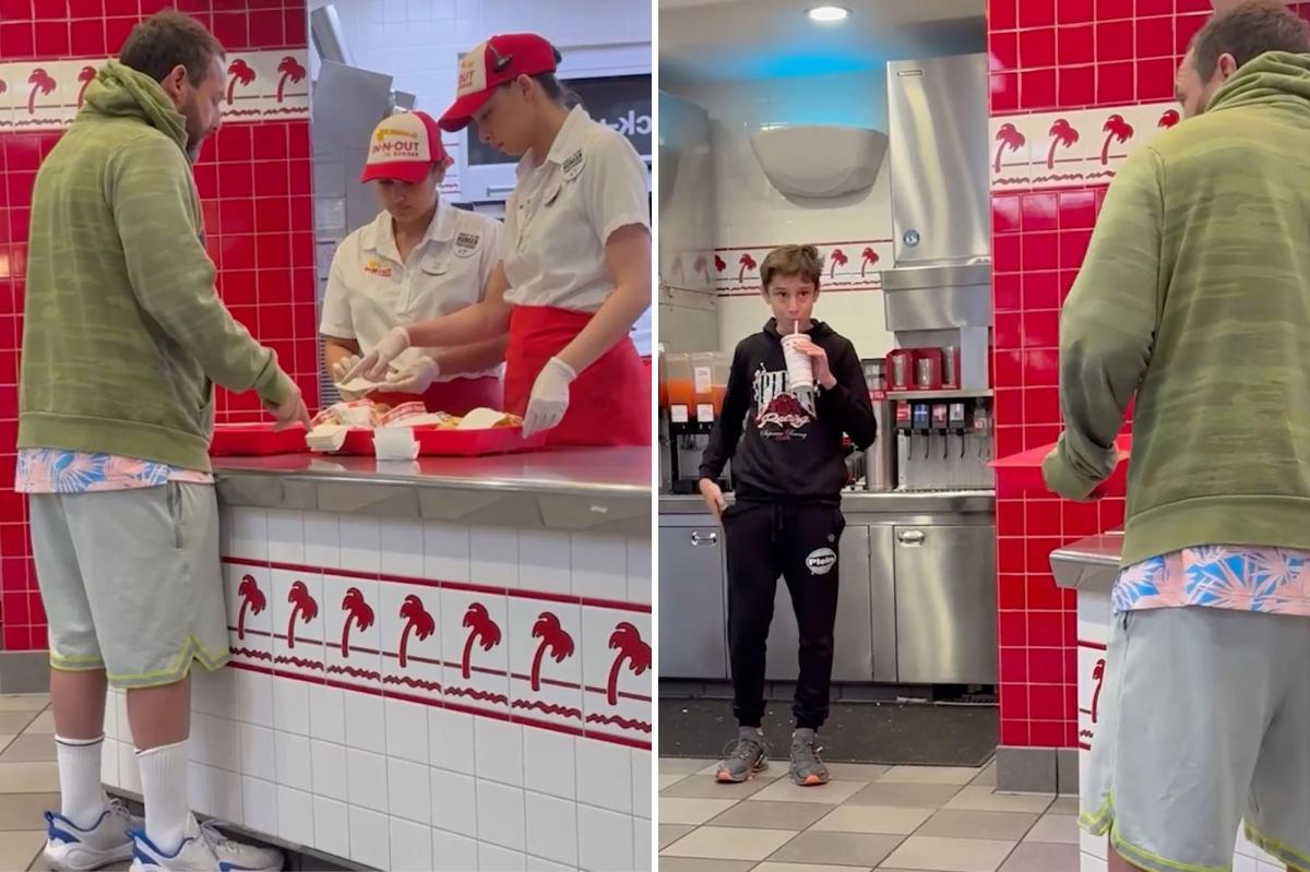 Hollywood megastar goes incognito to grab a burger at In-N-Out