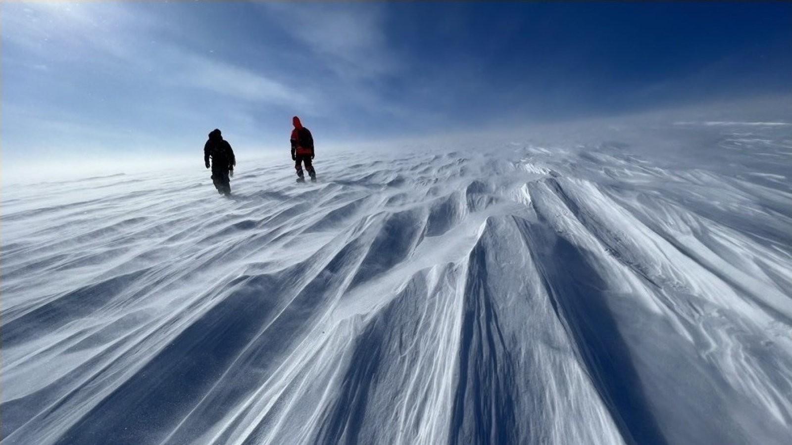 GreenDrill team members at Prudhoe Dome.