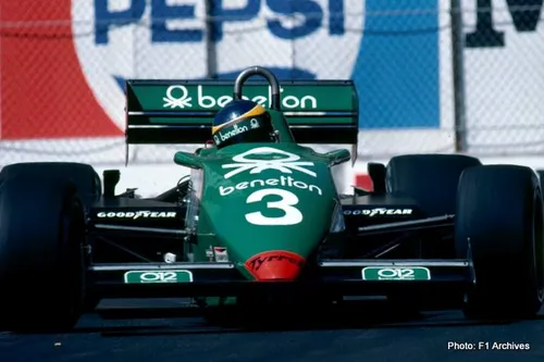 alboreto detroit tyrrell for cosworth F1