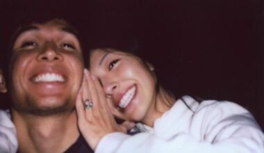 Formula 1 Williams driver Alex Albon and fiancée Lily Muni He