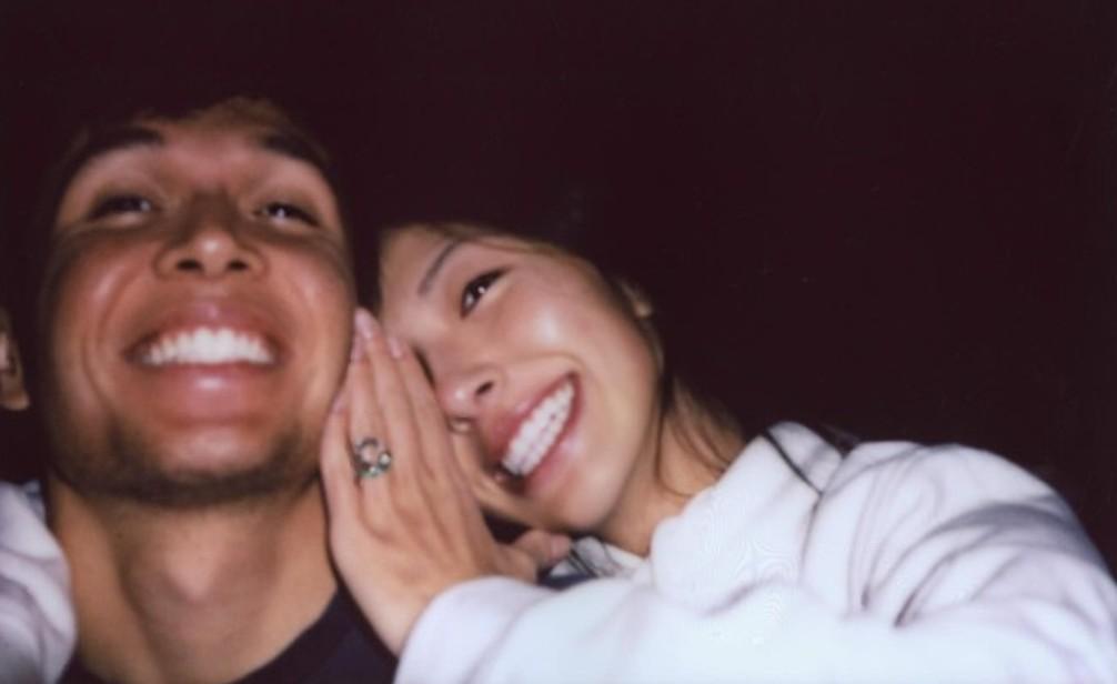 Formula 1 Williams driver Alex Albon and fiancée Lily Muni He