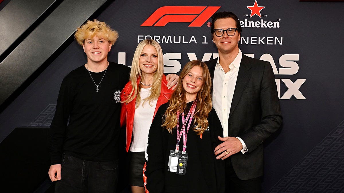 Ali Larter with her family