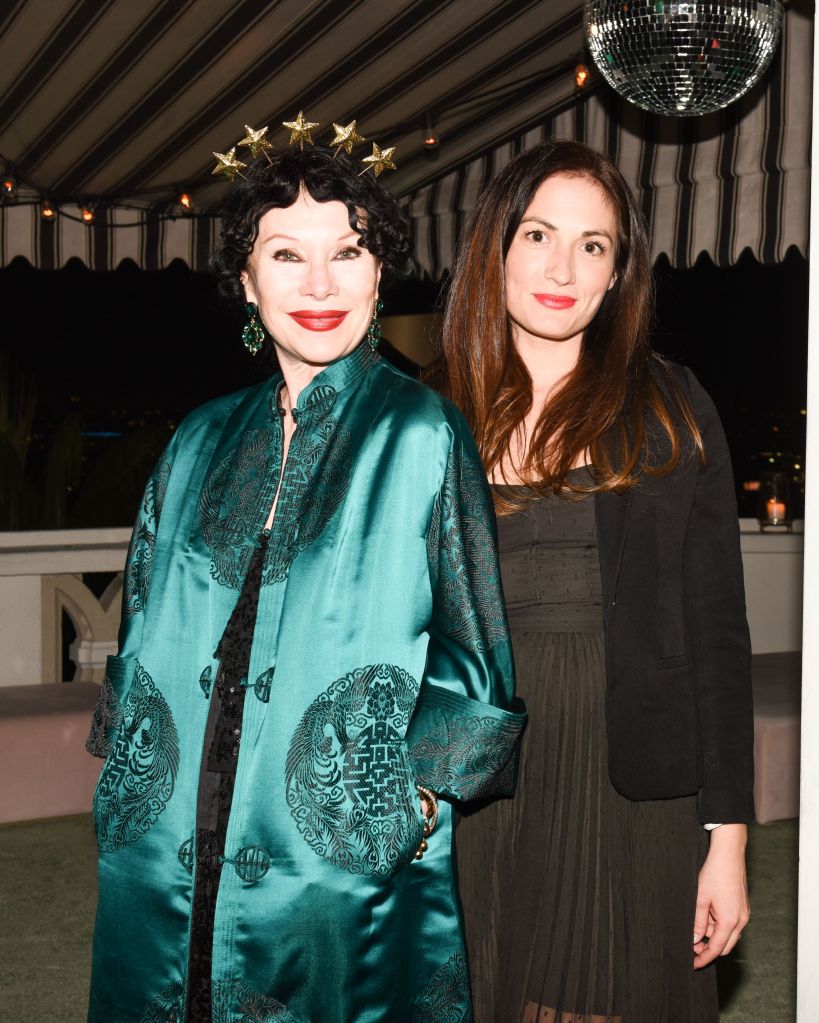 Anya Varda and Casey Mcshane at W Magazine's Best Performances Party.