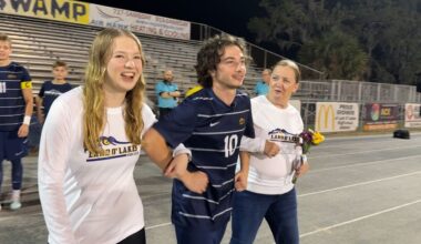 Land O' Lakes soccer star scores on Senior Night