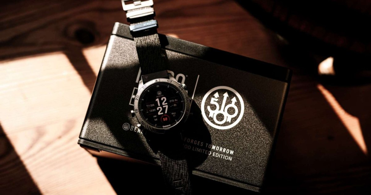 Beretta and Garmin introduce the MARQ Commander (Gen 2) Beretta 500 Limited Edition smartwatch