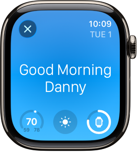 Apple watch wake up.
