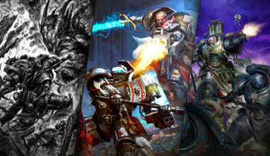 Warhammer art through the years: Grey Knights