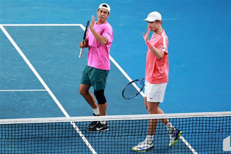 Local wildcards Kubler-Polmans advance to men’s doubles final