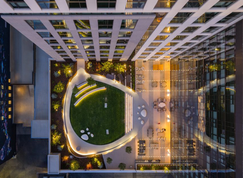 Astra skyscraper tower by HKS