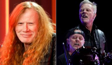 Dave Mustaine on Current Relationship With Ex-Metallica Bandmates