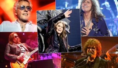 Five Rock Legends Who Said Farewell to the Stage in 2025