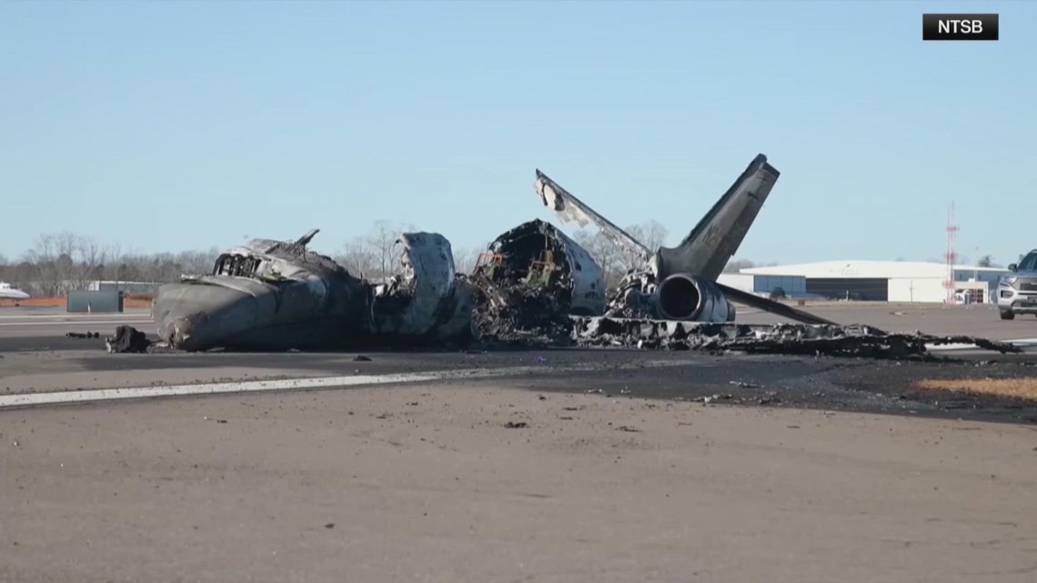 'A big fire': 911 call from Greg Biffle plane crash released