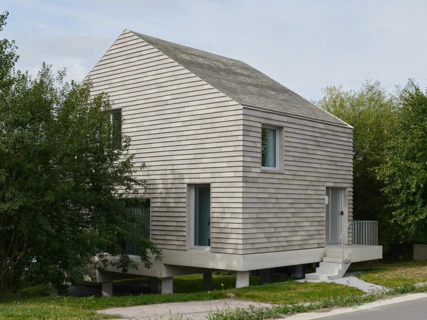 Gabled home by B2A Architects