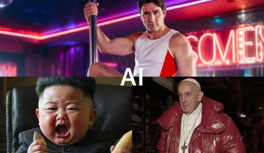 Justin Trudeau pole dancing? Images and reactions from Equinox's controversial campaign features AI ex-PM