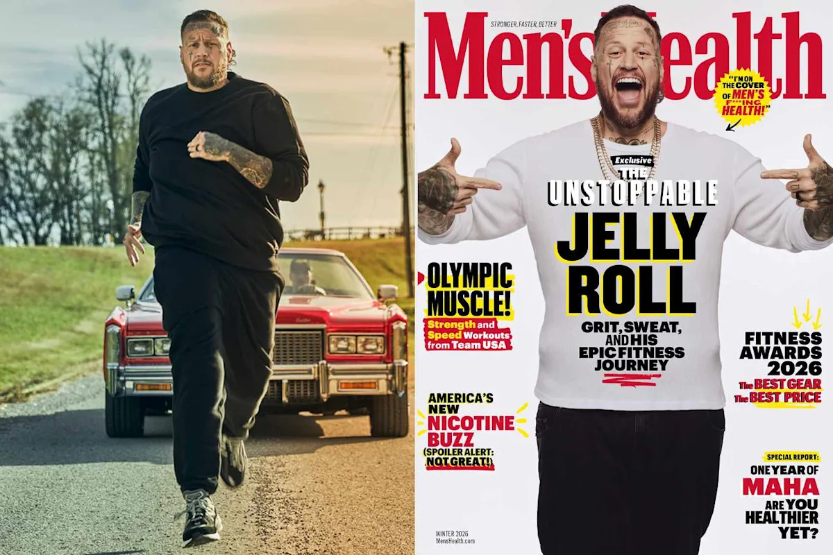 Jelly Roll Reaches Milestone Goal After 275-Lb. Weight Loss: ‘I've Worked Really Hard'