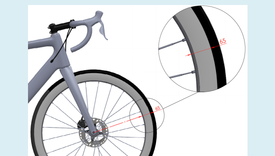 a screengrab from the uci's rulebook relating to wheel depth