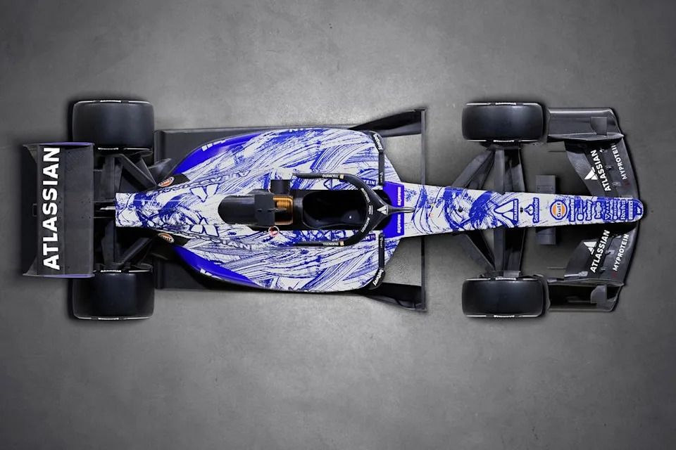 Williams Barcelona livery