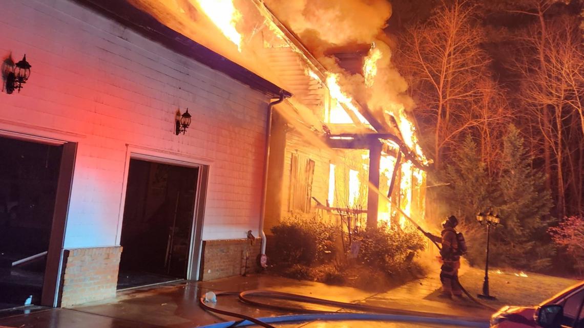 NASCAR driver Denny Hamlin's father killed in Gaston County house fire, mother critically injured