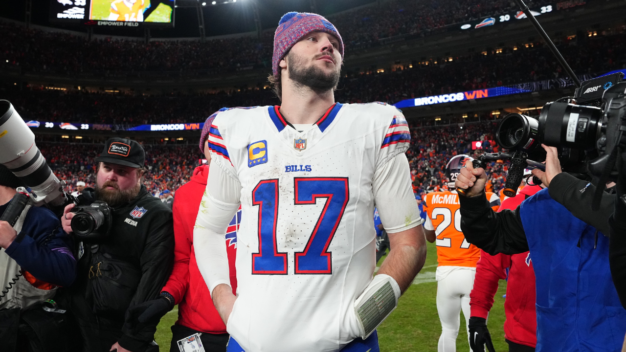 Bills QB Josh Allen spotted on crutches after having surgery on broken foot