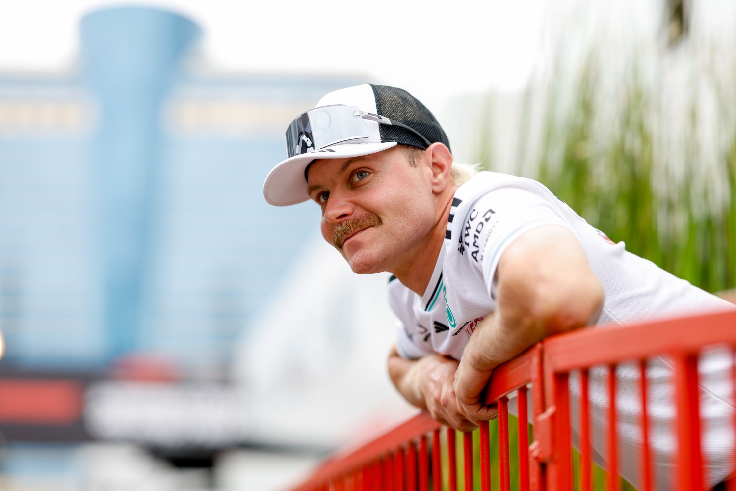 Valtteri Bottas at the 2025 Azerbaijan Grand Prix. Photo by, Jiri Krenek for Mercedes