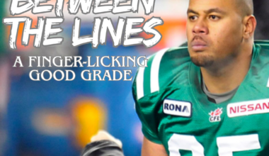 Between The Lines: CFL report cards and Luc Mullinder’s unforgettable Saskatchewan Roughriders ‘Toonie Tuesdays’