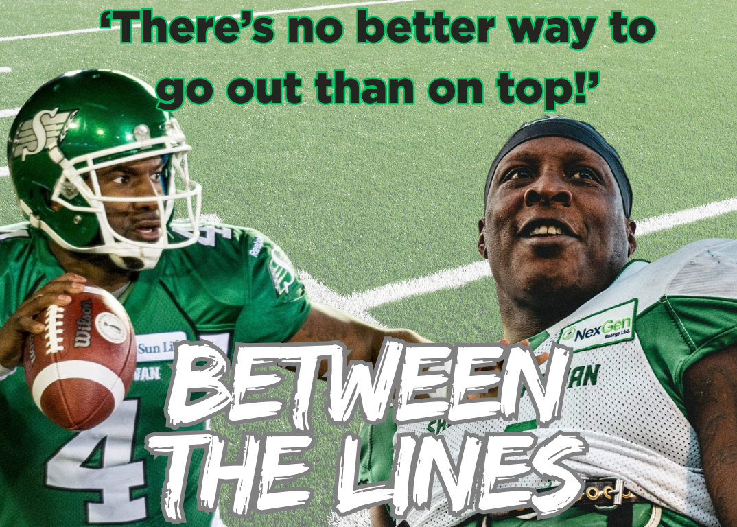 Between The Lines: Saskatchewan Roughriders legend Darian Durant admires Micah Johnson’s remarkable CFL career