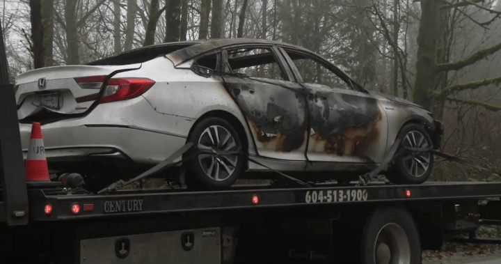 Burned car in Surrey connected to fatal house fire, homicide team reports - BC