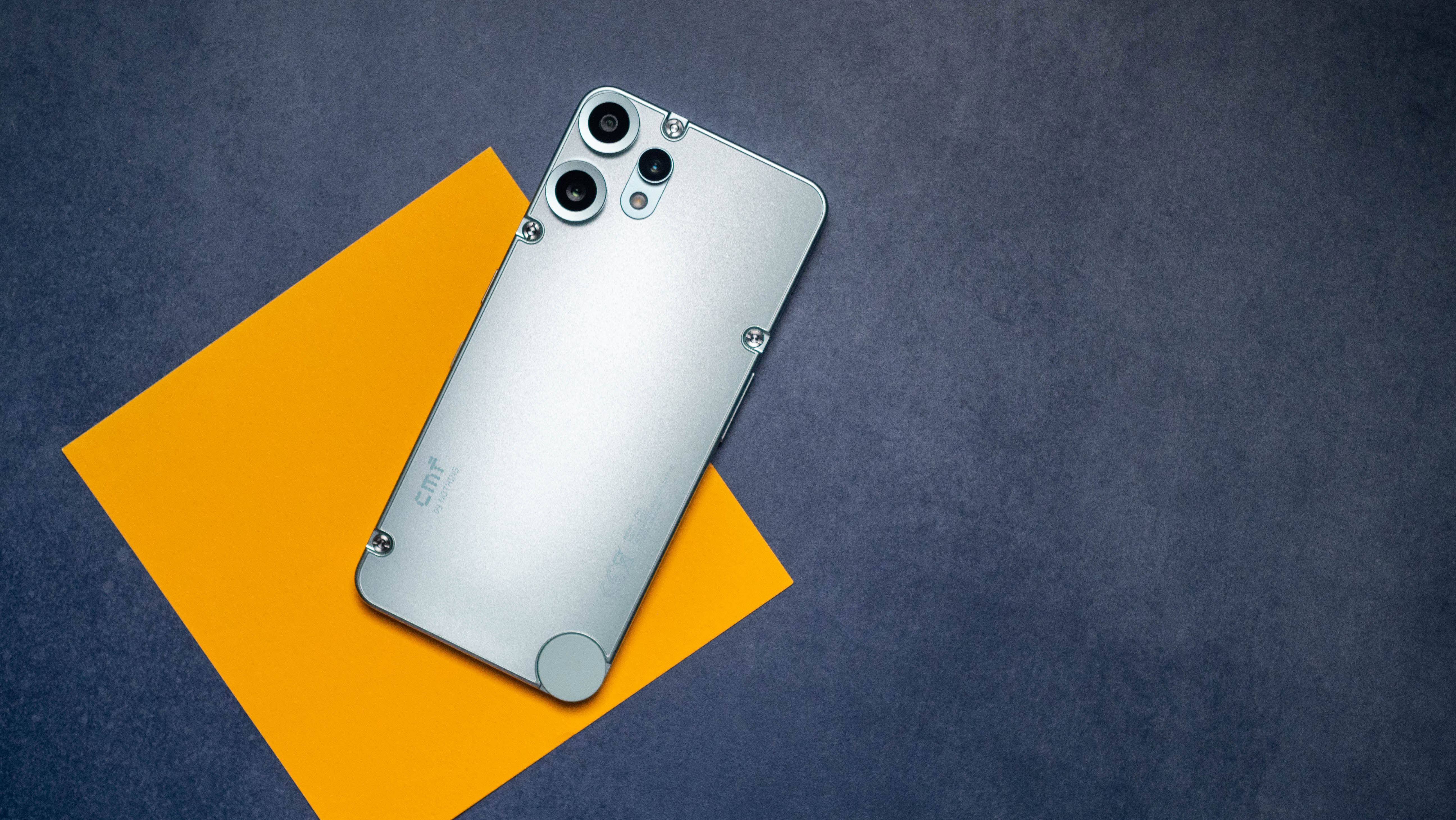 CMF Phone 2 Pro review against colorful background