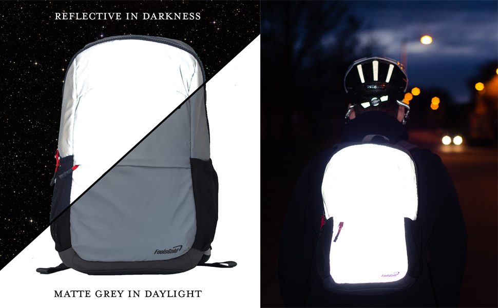 reflective backpack