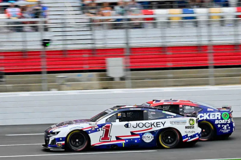 #1: Ross Chastain, Trackhouse Racing, Jockey x Folds of Honor Chevrolet