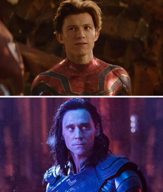 closeup of their characters