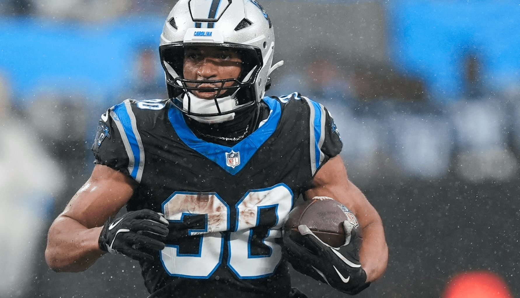 Chuba Hubbard of the Carolina Panthers NFL