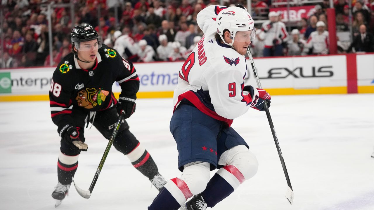 NHL Roundup: McMichael, Ovechkin score as Capitals beat Blackhawks in Bedard's return