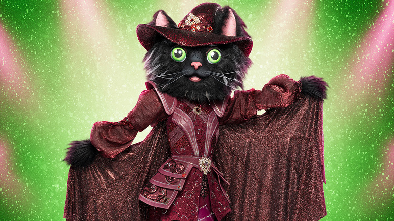 Kylie Cantrall as Cat Witch competes in Season 14 of The Masked Singer on Fox