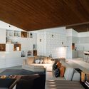 © Ivo Tavares Studio CC House – Quinta dos Carvalhos / Inception Architects Studio - Interior Photography, Living Room, Wood, Lighting, Sofa, Table, Chair