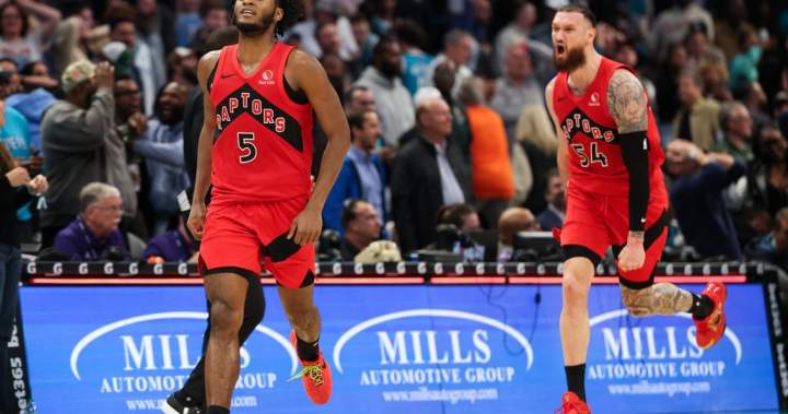 Quickley out for Raptors vs. Clippers