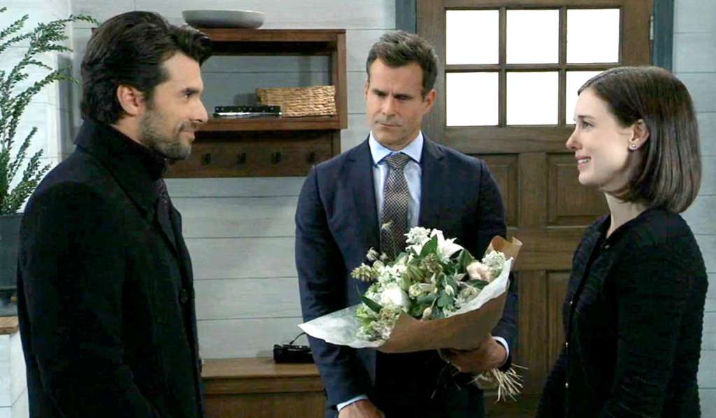 Chase brings flowers to Willow GH 