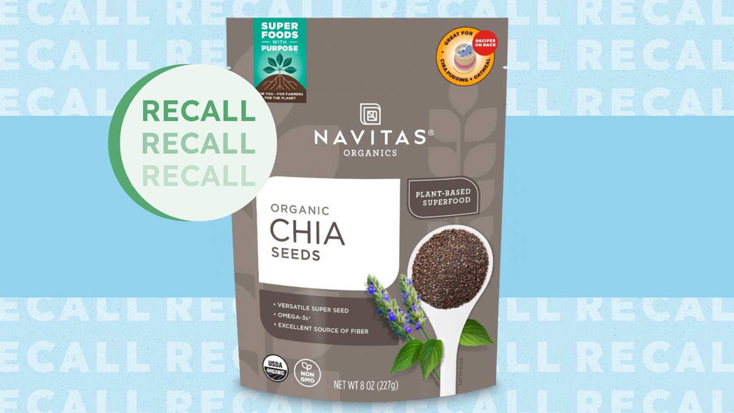 Chia Seeds Sold by Whole Foods and Amazon Recalled for Salmonella Risk