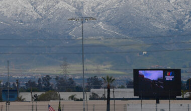 Clash at Bowman Gray wouldn't be the first NASCAR race to be impacted by snow