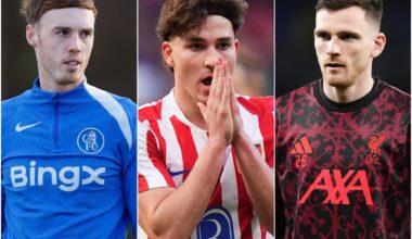 Transfer news LIVE! Arsenal want Alvarez; Chelsea launch Luiz hijack; Palmer to Man Utd; Robertson to Spurs